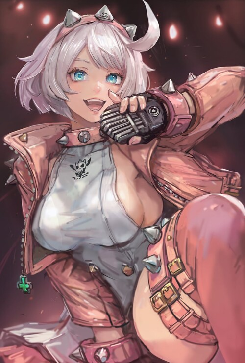  elphelt valentine guilty gear and 1 more drawn by miche sample 3ea90e3db50f8697b0308ee844154ccf