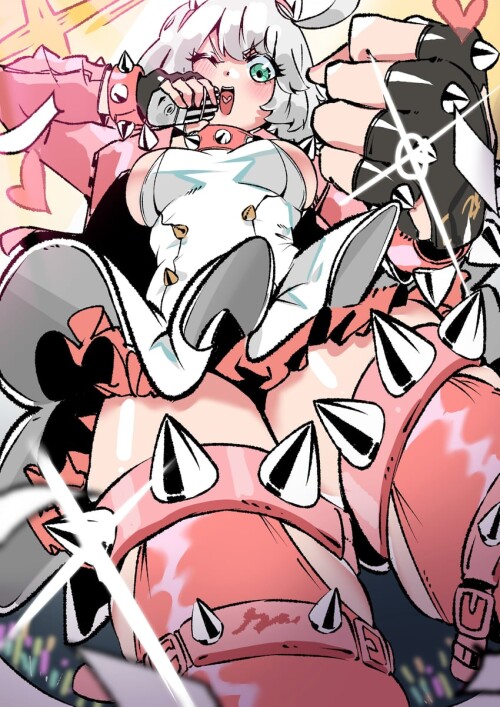  elphelt valentine guilty gear and 1 more drawn by cookca sample 7879422cbe9ab5a7e410509edfeffd3e