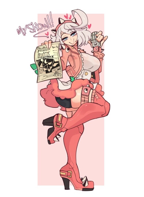  elphelt valentine guilty gear and 1 more drawn by dkajart sample a23622ff285e5460196c206fa2c11b36