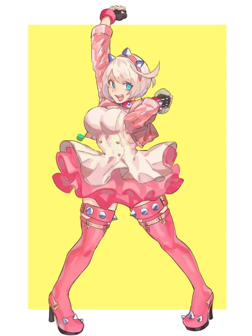  elphelt valentine guilty gear and 1 more drawn by luci omi gusu sample 774c2447b5d28ea8ed8b1ae2e6ee