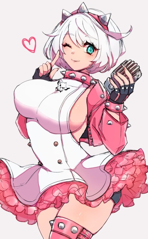  elphelt valentine guilty gear and 1 more drawn by chemaru a8l sample 5571b686915ae0205bfa40fd64d319