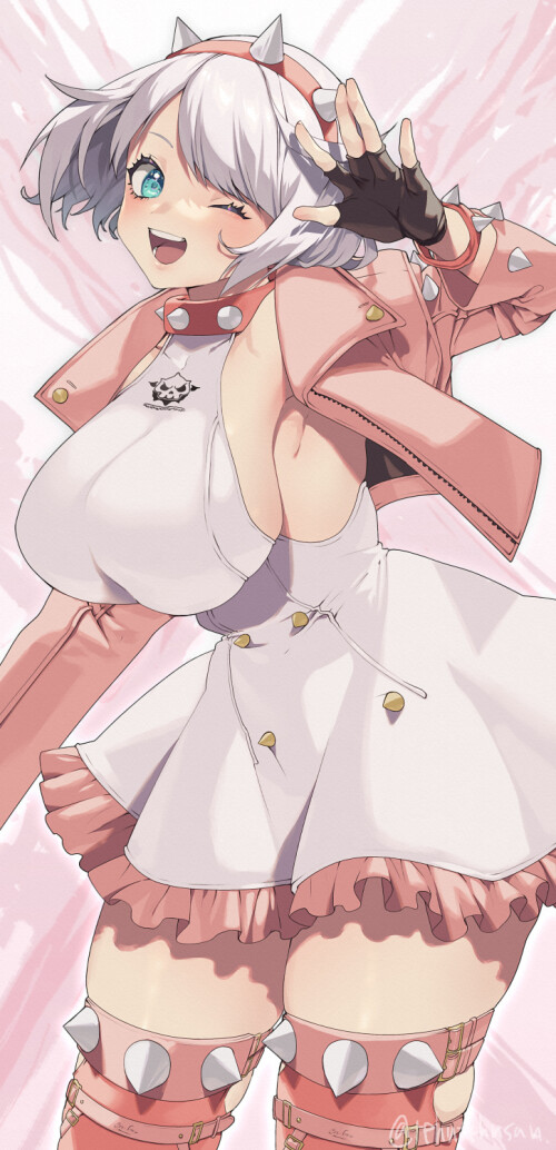  elphelt valentine guilty gear and 1 more drawn by murata tefu df147038f34b96abc7c43e06594c1a05
