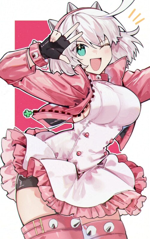  elphelt valentine guilty gear and 1 more drawn by rirene rn sample 9ba551296928dbd77fca8b4f4a376cec