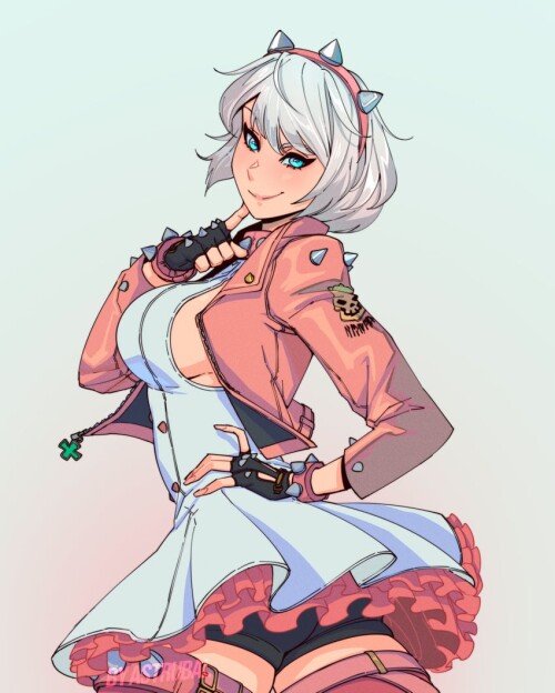  elphelt valentine guilty gear and 1 more drawn by astrubalart sample 13924a55936676bfaabb45a7d18579