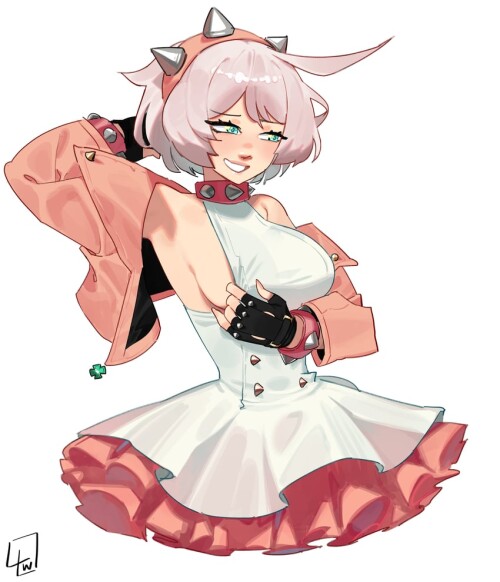 elphelt valentine guilty gear and 1 more drawn by l4wless sample 74167c2ec010b54e05925f6d0edc2208