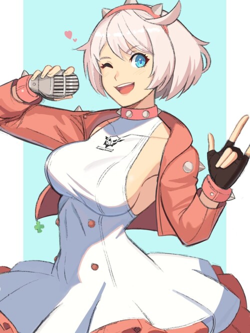  elphelt valentine guilty gear and 1 more drawn by kumaking sample 5a79602dd774b1184b5cff2226fec581