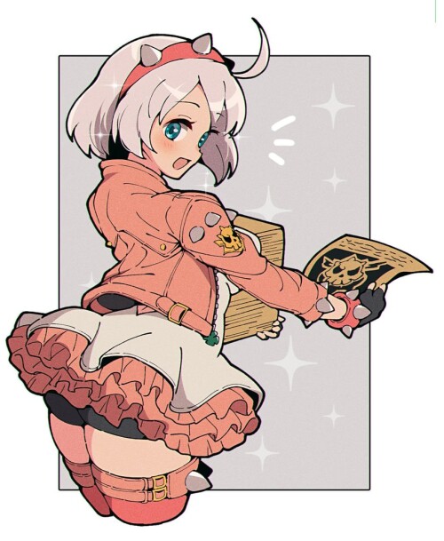  elphelt valentine guilty gear and 1 more drawn by itsuka neru sample 6a96a8c06b3624e3b8a6c934bb04a1