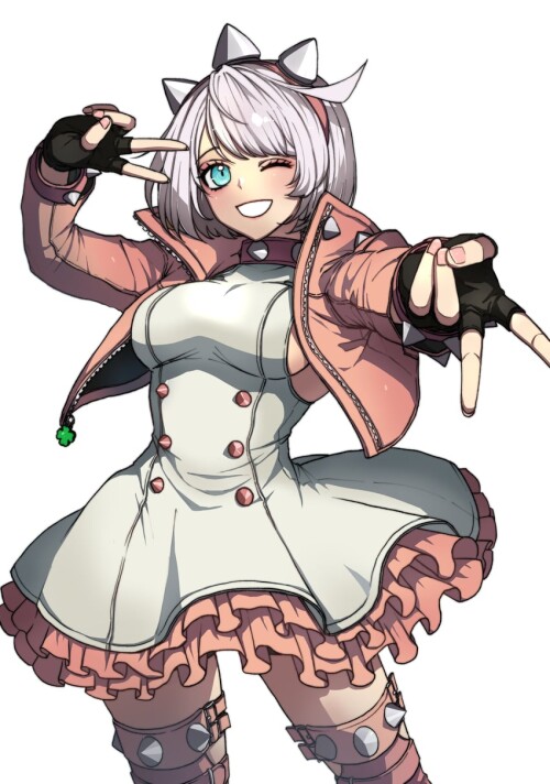  elphelt valentine guilty gear and 1 more drawn by ebi pri shrimp sample 30b088cadb847c8c6ee8a8681e7