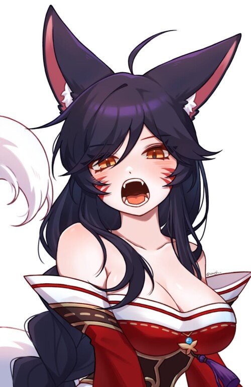  ahri league of legends drawn by aisolgwamol ib otaku sample 2e951a1a2b63c1587c2a5fcdcd51e413