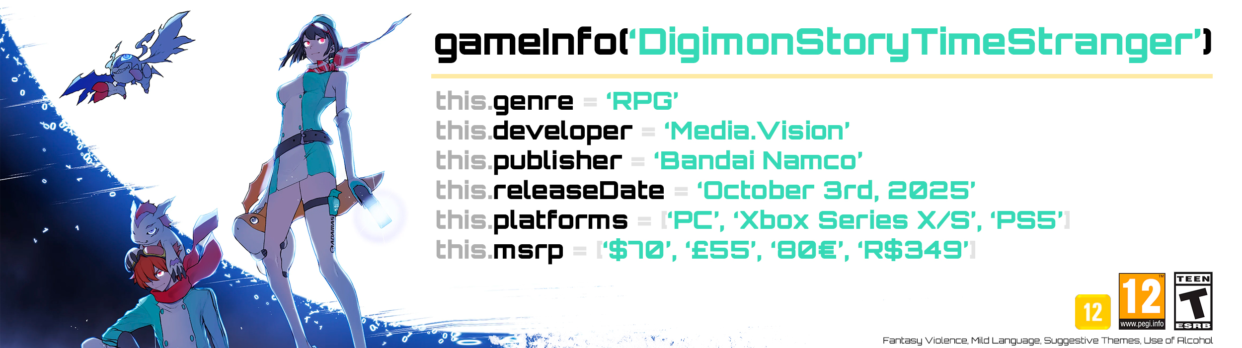 Digimon Story Time Stranger |OT| Reset the Clockmon OT | ResetEra