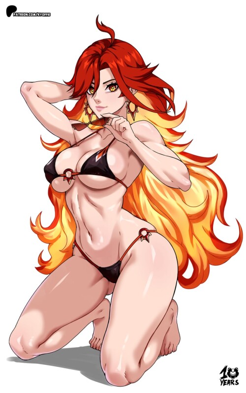  mavuika genshin impact drawn by kyoffie sample 04d8e935db7892e8c22935fec814d926