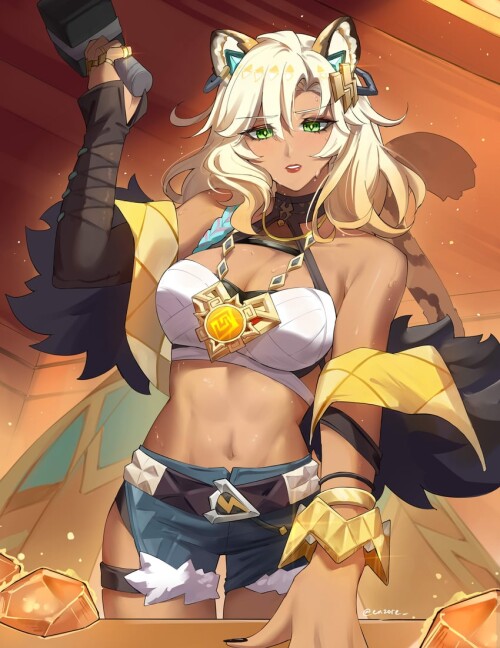  xilonen genshin impact drawn by enzore sample 60568bb39ed45969597598389f79f108