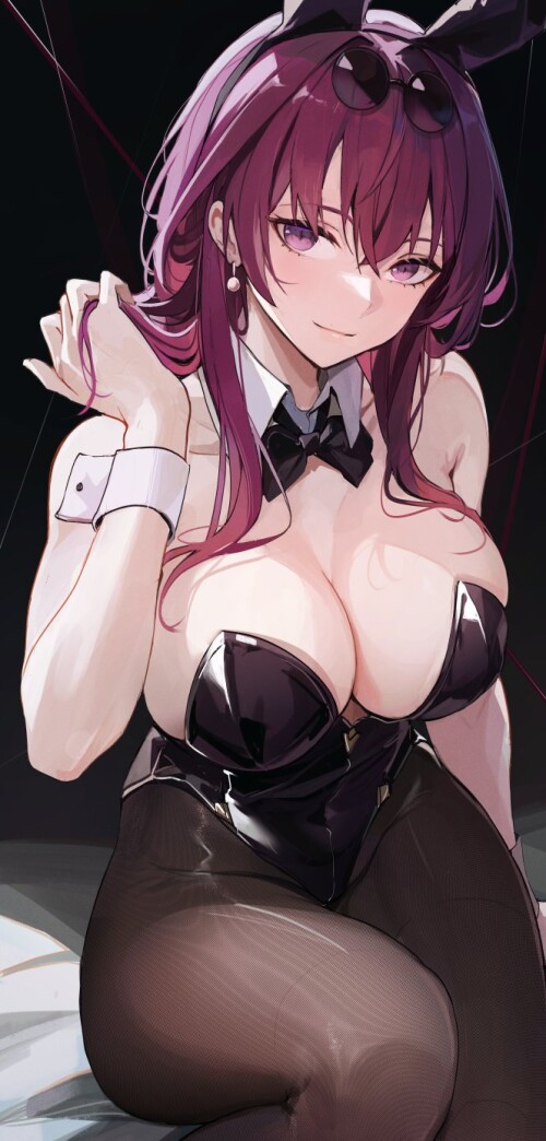  kafka honkai and 1 more drawn by furizuu20 99564ffe034bc07ef29a7f53895931f9