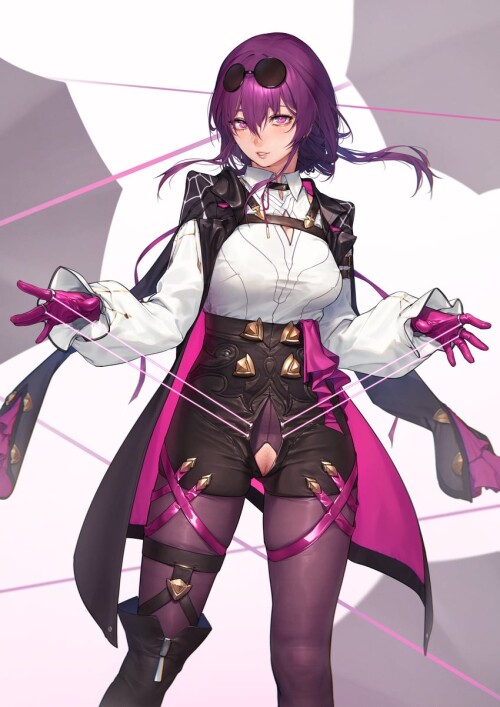  kafka honkai and 1 more drawn by beeeeen sample 4e9f680a0dfb4255ab1641b3b985fc9e