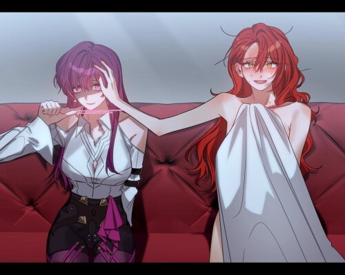  kafka and himeko honkai and 1 more drawn by omegiricecake sample 880e6e36707dc2e8e1d17d380df99f0a
