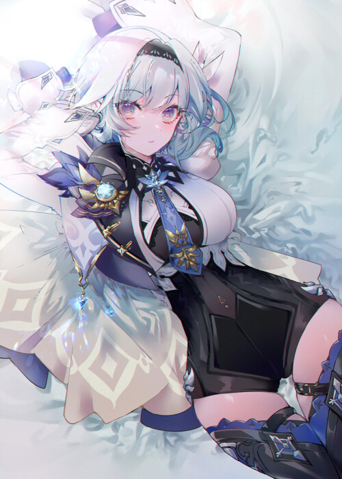 eula genshin impact drawn by kinokohime 85c0019b17b03d9ea85b3c4df231ee79