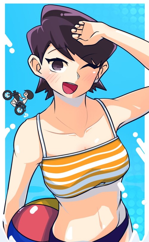  komi shuuko and komi masayoshi komi san wa komyushou desu drawn by lecca aisu sample 0b1ffa58abae51