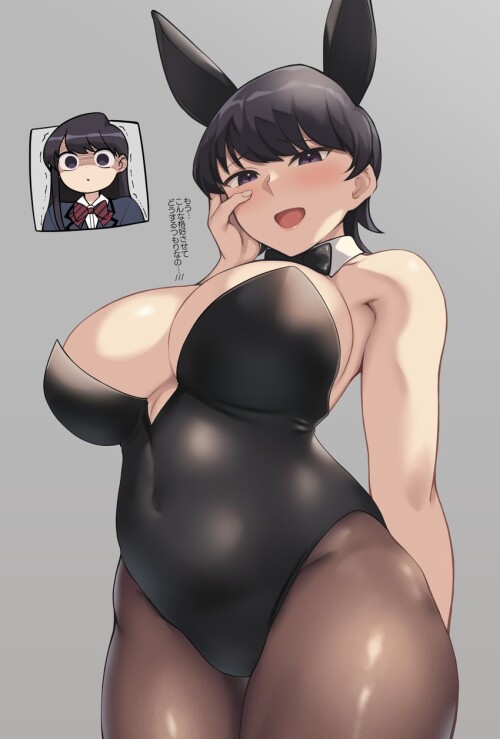  komi shouko and komi shuuko komi san wa komyushou desu drawn by hiiragi hazime sample 60c36a7755fb6