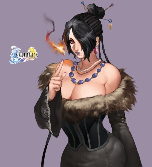  lulu final fantasy and 1 more drawn by zelus sample a494e82852a6166d7185e22b08667144