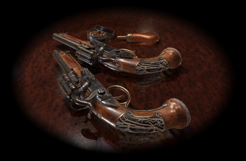 Arcanum old percussion revolver