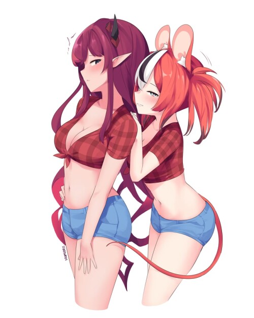  hakos baelz and irys hololive and 2 more drawn by namiorii sample 03e2b98556782a90b9f673fb2af1c1c9