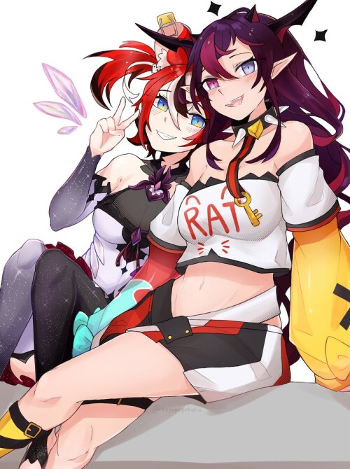  hakos baelz and irys hololive and 1 more drawn by topopopokoko sample a0781d595b6abfe0ae6fa5ec388f0