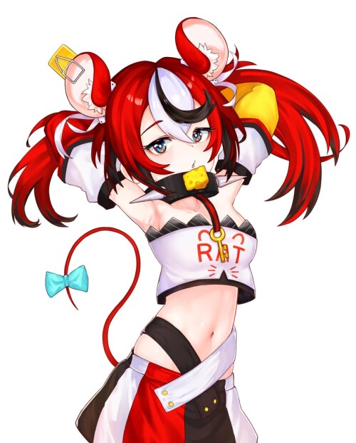  hakos baelz hololive and 1 more drawn by hun2 sample a368c039cfe0c93c1eee767bae939ceb