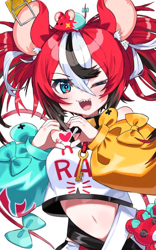  hakos baelz hololive and 1 more drawn by tosyeo sample 58de71c3804ef3262ed5e8724895378c