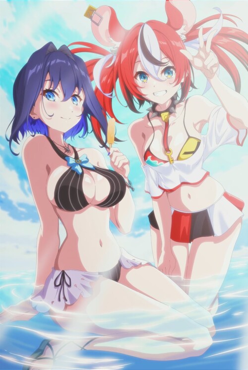  ouro kronii and hakos baelz hololive and 1 more drawn by shimada odddddd64 sample 54a71aecb77e33669