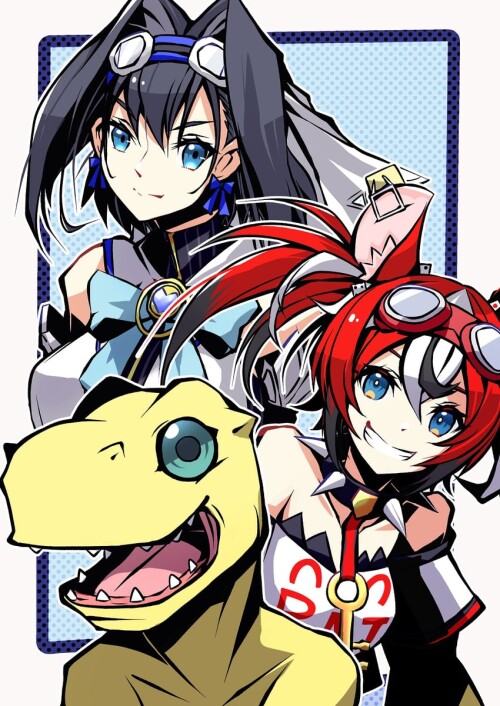  ouro kronii hakos baelz and agumon hololive and 2 more drawn by mitosupa qsiqydfz7nesh9w sample a00