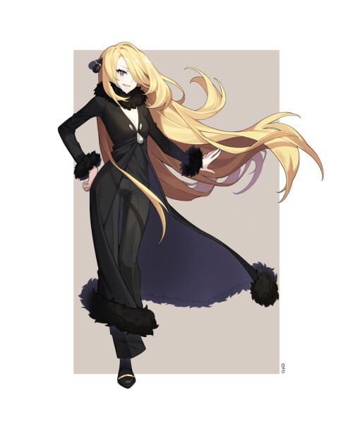  cynthia pokemon and 2 more drawn by mongguri sample 8dd3ff8786f6470069365ff99dcecdbf