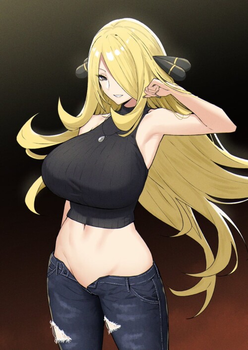  cynthia pokemon and 2 more drawn by sky freedom sample eee608850c300c15f282a0f2a50279e2