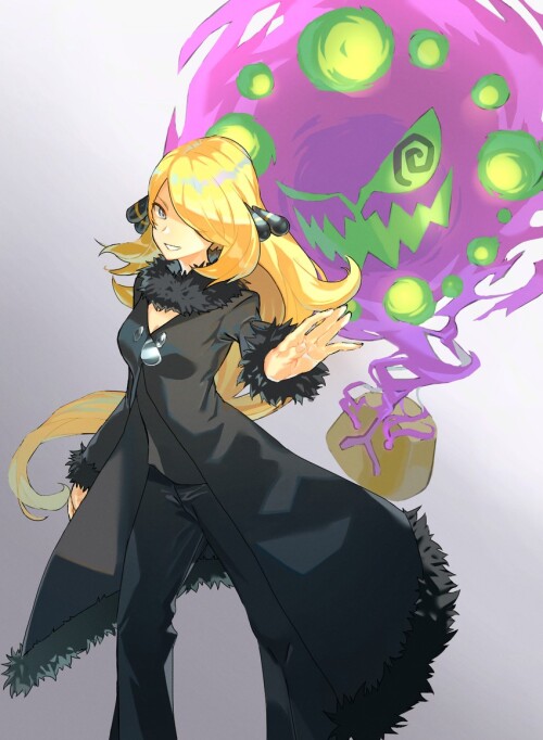  cynthia and spiritomb pokemon and 2 more drawn by afh5nsar sample c65c5877cc59fbaac34657888f1db003