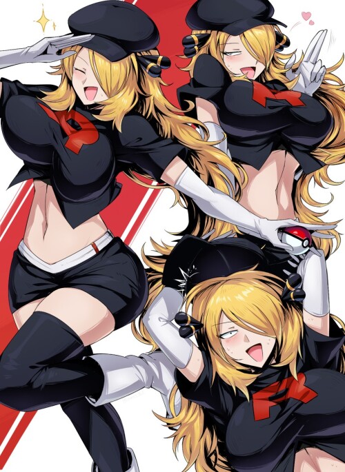  cynthia pokemon and 2 more drawn by shimure 460 sample b170422a7a9f0df34644740b16a92d65