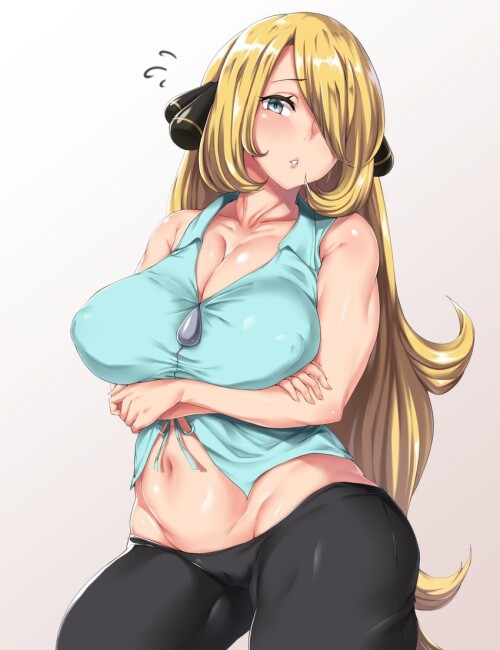  cynthia pokemon and 2 more drawn by moisture chichi sample bcfe6d0b6d84fbb5cd353a7804a4f340