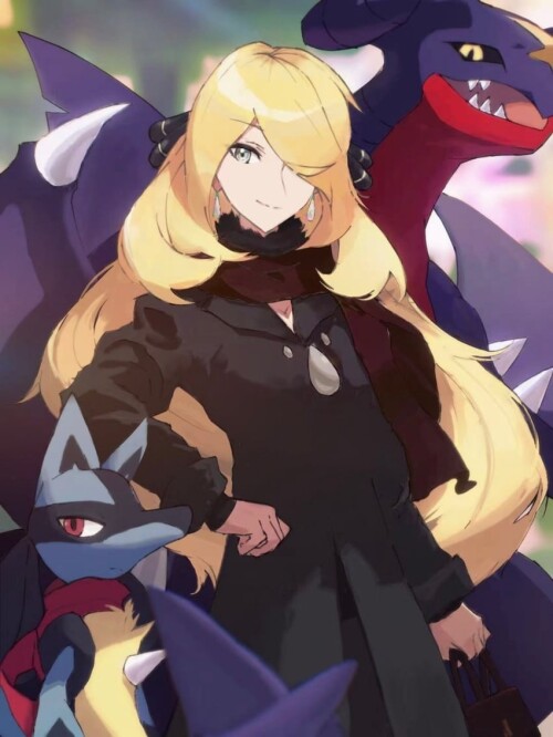  cynthia lucario and garchomp pokemon and 2 more drawn by arc draws sample b5004c5f976e90db2f3d04bda