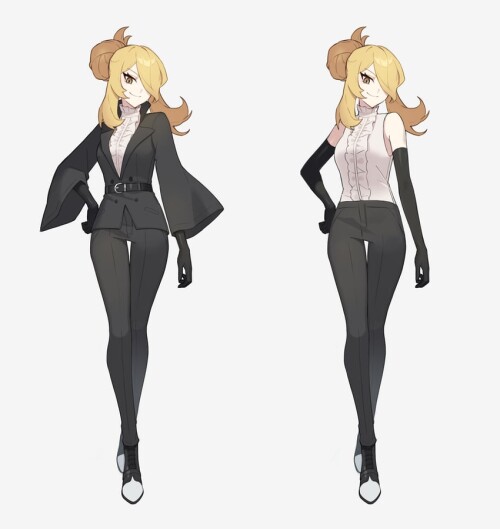  cynthia pokemon and 2 more drawn by mongguri sample 0c4f5e954c48ca65c45bd67f978575a7
