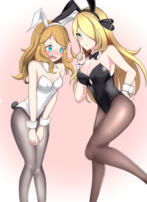  cynthia and serena pokemon and 3 more drawn by rfpsuihyou sample b0e7b77c25837060540adb3f2c397513