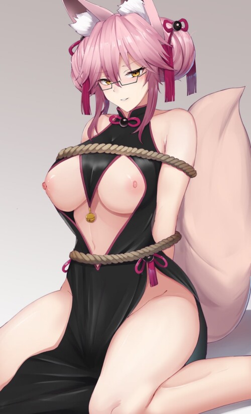  tamamo koyanskaya and koyanskaya fate and 1 more drawn by chiyo pk19981234 sample 7d8c1bb1ea70bf7a4