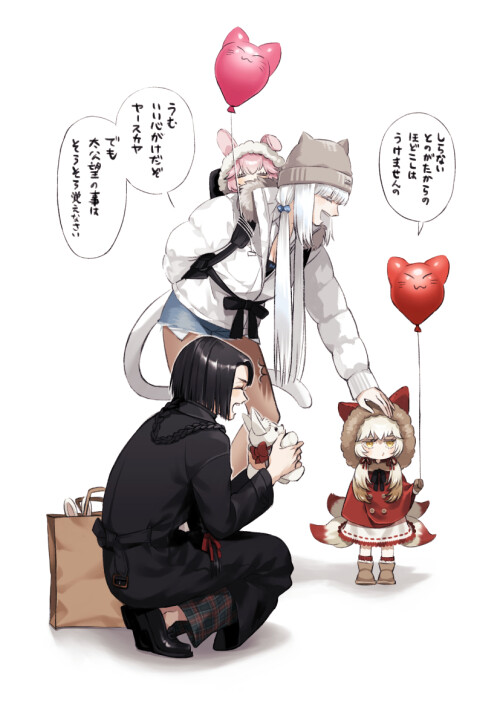  tamamo koyanskaya dobrynya nikitich koyanskaya and tai gong wang fate and 1 more drawn by m t 1 4ae