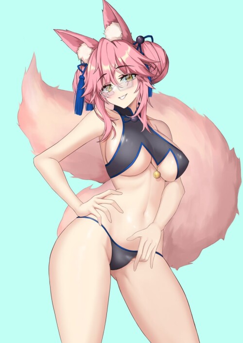  tamamo and koyanskaya fate and 1 more drawn by mergerri sample 6f399cda644efad3548c054c060e4b89