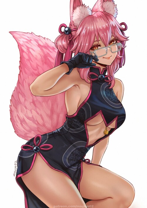  tamamo koyanskaya and koyanskaya fate and 1 more drawn by magion02 sample 3428c83184f624e09e8ea5547