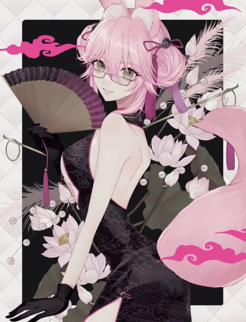  tamamo koyanskaya and koyanskaya fate and 1 more drawn by dr mr sample 286ba35f3a24d3ee44c75e022ac3