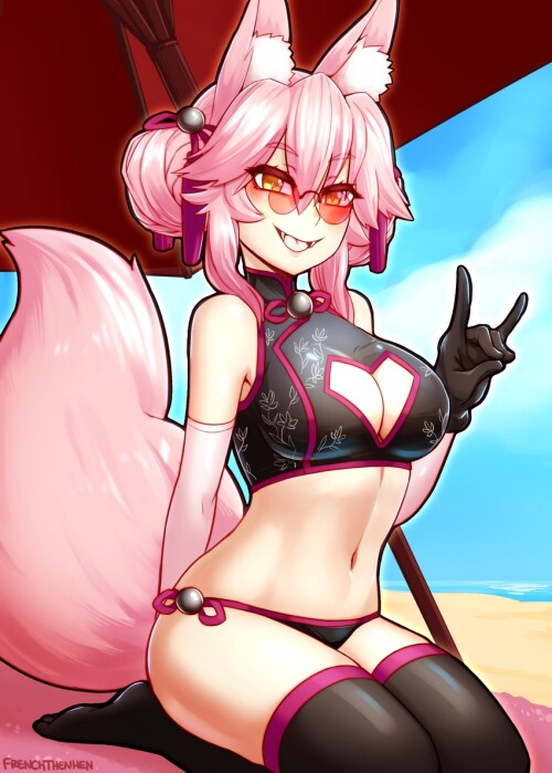  tamamo and koyanskaya fate and 1 more drawn by frenchthenhen sample 8f3e0a2c33cc3060f695f45237d2604