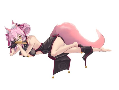  tamamo koyanskaya and koyanskaya fate and 1 more drawn by wu xiao xiao sample a5c59e44dec0fce85deeb