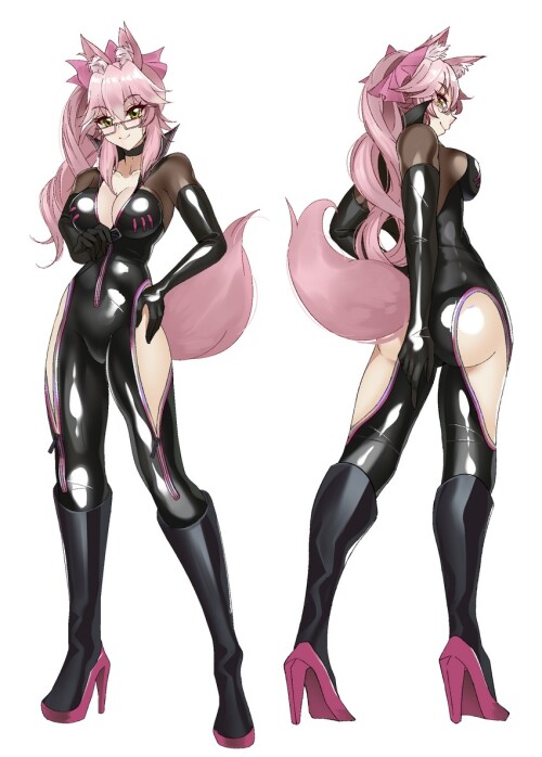  tamamo koyanskaya and koyanskaya fate and 1 more drawn by volyz sample d974b22490e37adc732210360402