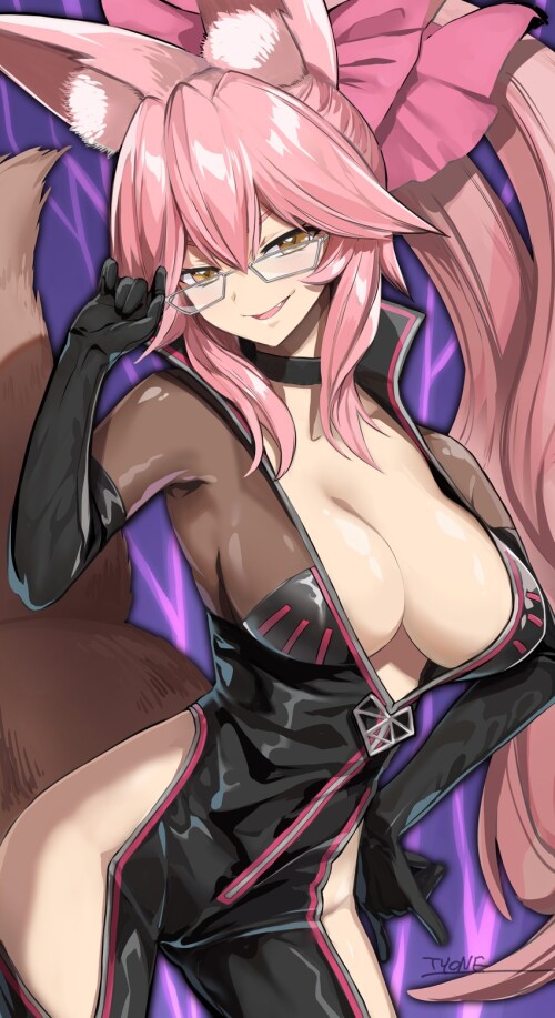  tamamo koyanskaya and koyanskaya fate and 1 more drawn by tyone sample af216cbaff11bd8dfbdfcb8d394c