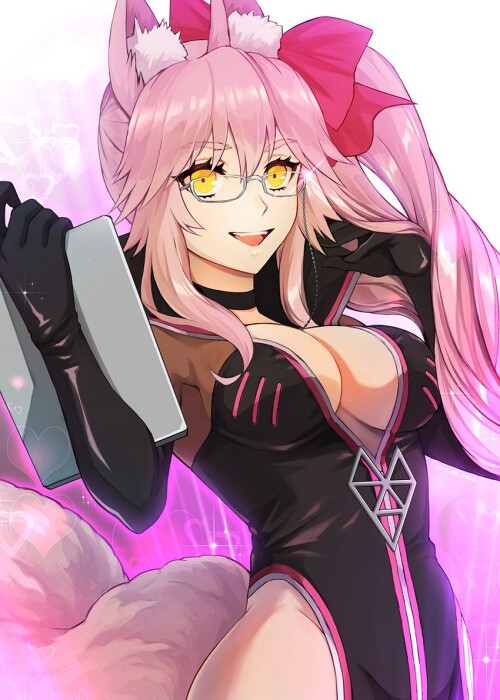  tamamo koyanskaya and koyanskaya fate and 1 more drawn by rokuo016 sample fbcbc30960f5eb49101249e6d