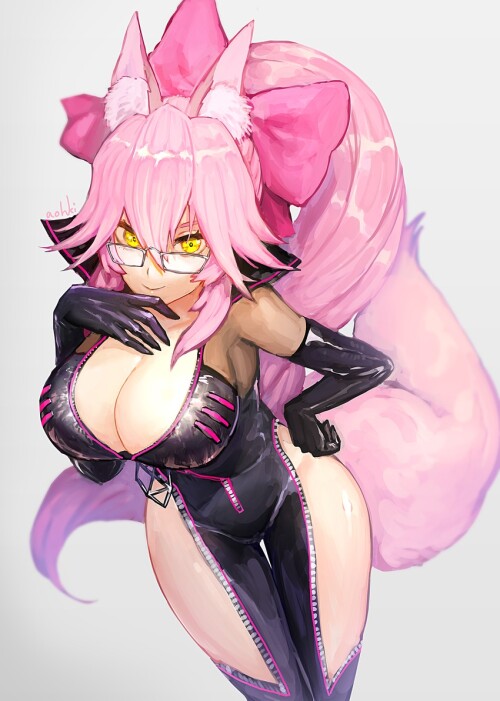  tamamo koyanskaya and koyanskaya fate and 1 more drawn by waterstaring sample c35a8aad5525dbe08bc6a