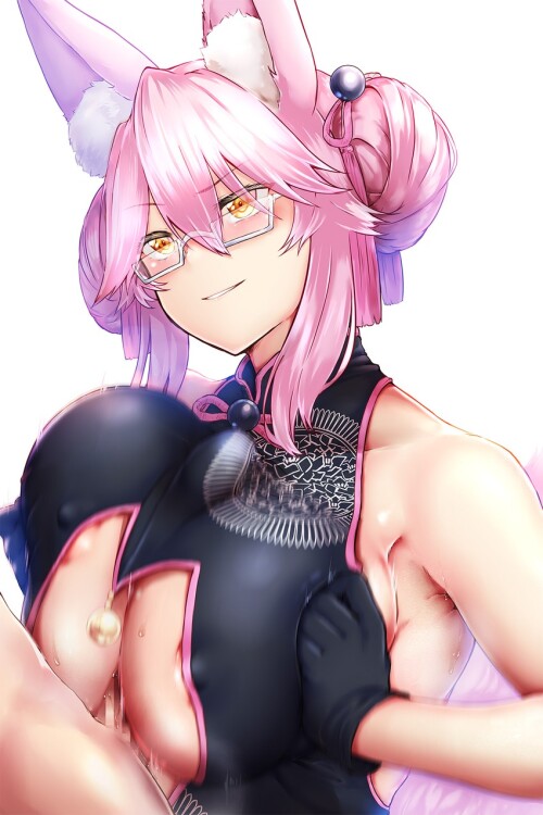  tamamo koyanskaya and koyanskaya fate and 1 more drawn by ashina merou sample 2a66b631b8396926d05a1
